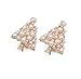 Hosaire Women's Christmas Tree Brooch Pin Rhinestones Pearl Breastpin Broochpin Wedding/Banquet/Bouquet