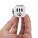 Fidget Cube Relieves Stress Best for Adults Who Want Stress Relief, Grand Oasis Relax Toy Desk Toy for Children with Buttons(White Black)