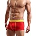 Voberry® Sexy Underwear Men's Boxer Briefs Shorts Bulge Pouch soft Underpants (M, Red)