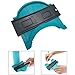 BEST NEW 5 Inch Contour Gauge Duplicator, Woodworking Shape Tracing Template Measuring Tool, Plastic Profile Copy Gauge Ruled - Profile Jig Guide-Circular Frame Profile Gauge Tool