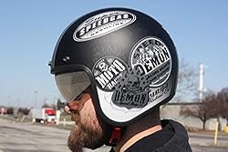 Vega Helmets X390 Retro Open Face Motorcycle Helmet
