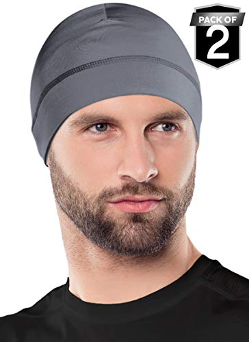 image for OutdoorEssentials Skull Cap Helmet Liner for Men - Winter Beanie Hat f