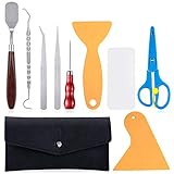 Caydo 10 Pieces Craft Weeding Tools Set Craft Vinyl Tools for Weeding Vinyl