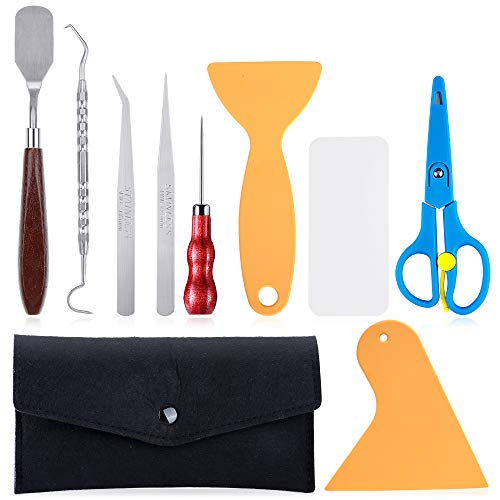 Caydo 10 Pieces Craft Weeding Tools Set Craft Vinyl Tools for Weeding Vinyl