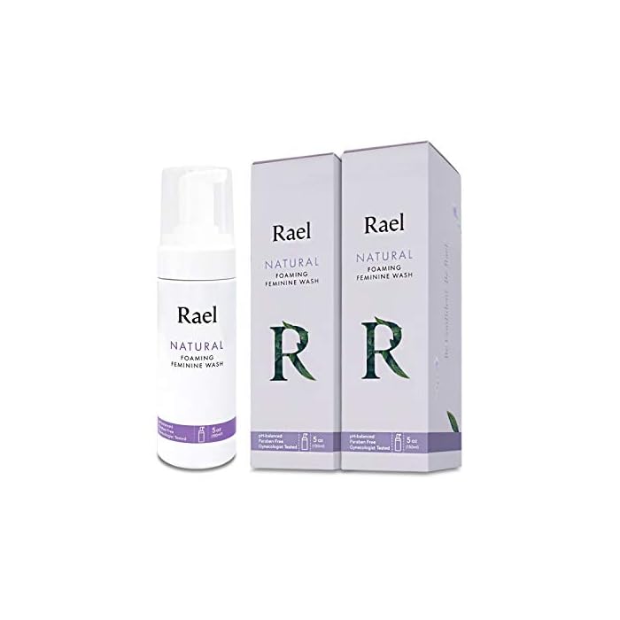 Rael Feminine Wash, Foaming Cleansing Wash - pH Balance Intimate Wash Women, Unscented, Sensitive Skin, All Skin Types…