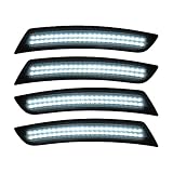 Astra Depot 4PCS Smoked LED Side Marker Lights
