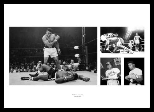 Boxing Framed Muhammad Ali Memorabilia - Historic Photo Montage