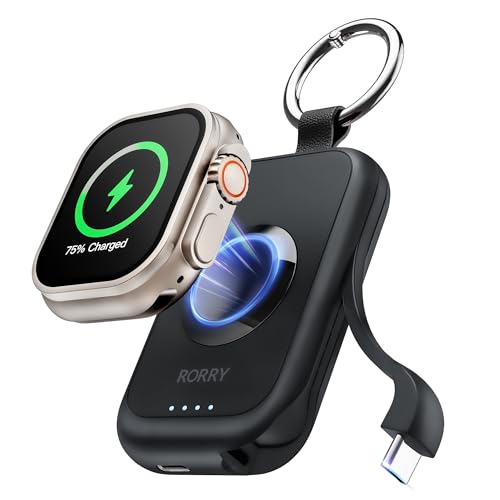 RORRY Power Bank pour Iwatch, 2500 mAh Ultra Mince et Léger... en promo sur Amazon