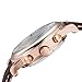 GLEIM Womens Wrist Watch, Classic Srystal Dial Auto-Winding Lady Dress Watch (Brown)