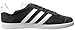 adidas Originals Men's Gazelle Fashion Sneaker, Dark Grey Heather/White/Metallic/Gold, 11 M US