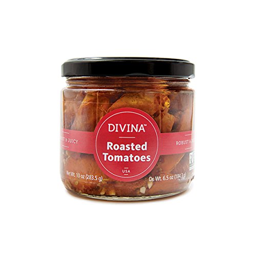DIVINA ROASTED RED TOMATOES, 10 OUNCE