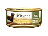 Instinct Grain Free Venison Formula Natural Wet Canned Dog Food by Nature's Variety, 5.5 oz. Cans (Case of 12)