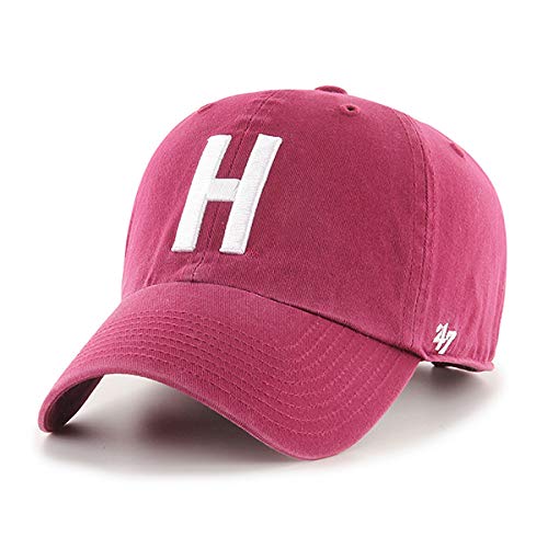 NCAA Harvard Crimson Mens '47 Clean Up Adjustable Hat'47 Clean Up Adjustable Hat, Team Color, One Size Image