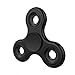 Fidget Spinner w/ Prime Shipping | Black Spinner | Great Hand Toy Tri Figit Spinner | ADD ADHD Anxiety Relief & Stress Reducer Figets Finger Toy