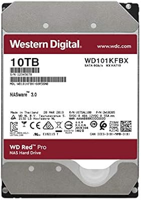 Western Digital Wd102kfbx Wd Red Pro 3 5 Nas Hard Disk Drive 10tb 70 Rpm 256mb Cache Amazon Sg Electronics