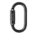 Auto Locking Carabiner 27KN - Fusion Climb® Ovatti - Professional Rock Climbing Carabiner - Heavy Duty Steel Auto Locking Carabiner for Climbing, Rappelling, D Shaped - UIAA ANSI Compliant