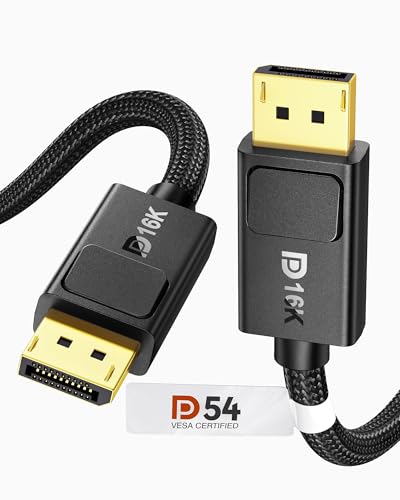 Silkland DisplayPort 2.1 Cable 10FT