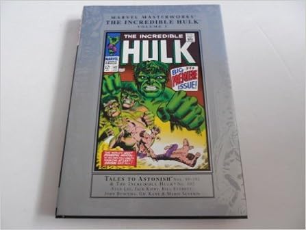 Amazon Com Marvel Masterworks Incredible Hulk Volume 3 Marvel Comics Books