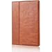 KAVAJ iPad Air leather case cover Hamburg for the Apple iPad Air cognac brown - genuine leather with stand-up feature 5 angle. Thin Smart Cover as premium accessory for the original Apple iPad Air