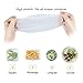 Rolican Silicone Reusable Stretch Lids Foods And Bowls Covers(6 pack)