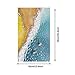 Anshinto 3D Beach Floor/Wall Sticker Removable Mural Decals Modern Vinyl Art Living Room Decors (B)