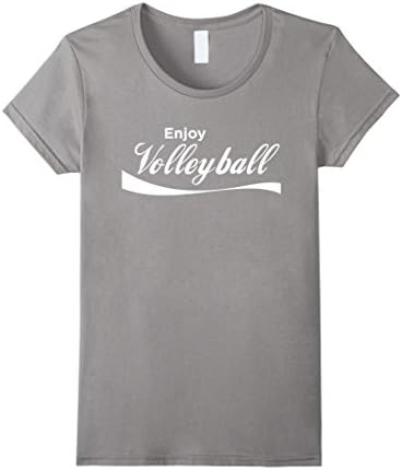 Womens Volleyball Enjoy Game T Shirt Warmup Jersey Served Hot Gift Medium Slate