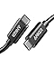 [Intel Certified] Anker Thunderbolt 3.0 Cable (USB-C to USB-C) Supports 100W Charging / 40Gbps Data Transfer (Compatible with USB 3.1 Gen 1 and 2), Perfect for Type-C Macbooks - 1.6 ft primary