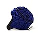 BARNETT Heat Pro Helmet - Soft Padded Headgear - Rugby -Flag Football - Youth and Adult Sizing 7 on 7-7v7 Soft Shell- Epilepsy Head Fall Protection, Navy