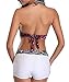Century Star Women Swimsuit Halter Push Up Top Boyshort Bikini Set Two Piece Bathing Suit Swimwear