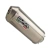 Uitlaatpan GPR ExHAUST compatibel met Honda CB 500 – S 1993/05 uitlaat, heren, SATINOX