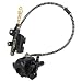 GOOFIT Rear Brake Master Cylinder Caliper Assembly for 50cc 70cc 90cc 110cc 125cc Chinese ATV Quad Scooter primary