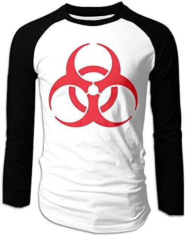 Game Plague Inc. Men's Crew Neck Raglan Long Sleeve T-Shirt