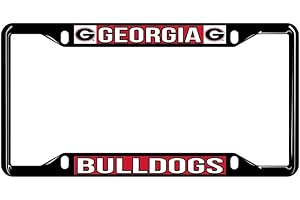 BROAD STREET MACHINE CO., INC. Georgia Bulldogs UGA Dawgs Black Tag Frame