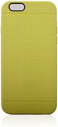 Raydes iPhone 6 (4.7 inch) Back Cover Case - Hive Pattern Series Soft Back Cover Case - Ultra Slim, Lightweight, Premium TPU, Soft Back Case Cover - Yellow