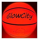 GlowCity Light Up Basketball-Uses Two High Bright LED's (Official Size and Weight)