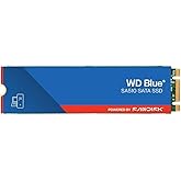Western Digital 1TB WD Blue SA510 SATA Internal Solid State Drive SSD - SATA III 6 Gb/s, M.2 2280, Up to 560 MB/s - WDS100T3B