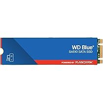 SSD 1TB Western Digital WD Blue SA510, SATA III, M.2 2280, Leitura