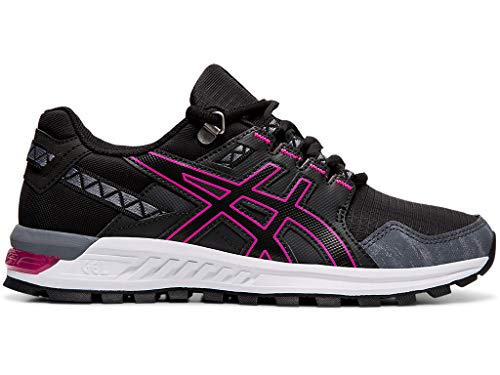 ASICS Women's Gel-CITREK Shoes, 7.5M, Black/Pink GLO