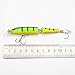 Kredy 5pcs/lot 10.5cm 4.13'' 3D Fishing Eyes Laser Line Hard Minnow Baits Life-Like Swimbait Fishing Lures Bass Crankbait Tackle for Pikes/Bass/Trout/Walleye/Redfish/Catfish/Grouper/Luce