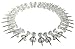 Clipco Push Pins Jar (200-Count) (Clear)