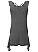 R-Jun Women Sexy V-Neck Top Flowy Casual Loose Tank Tops Summer Sleeveless Comfy Solid Basic Tunic