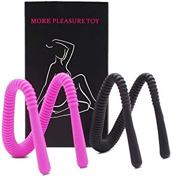 WeeyHot 2PCS Silicone Dilator Flexible Tube Speculum,Medical Dilator Oral Silicone Dilato for Health Care Toys