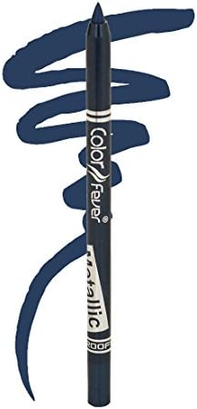Color Fever Eye Bomb Metallic Effect Eye Pencil cum Eye Shadow Water Proof, (Party Blue) 1.8 gm