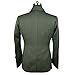 Field-green Gabardine SS officer jacket, Hitler WW2 German Uniform