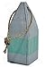 Wood Square Buoy Rope Light Blue Aqua Float Bob Ocean Sea Nautical Tropical Home Decor Wall Art Hanging Bed Bath Pool Lake Deck