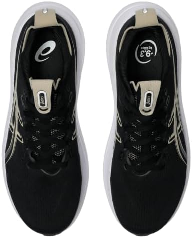 Homme Gel-Nimbus 28, Black Feather Grey, 42 EU