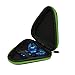 Gift For Fidget Hand Spinner Triangle Finger Toy Focus ADHD Autism Bag Box Carry Case Packet，Tuscom (Green)