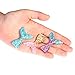 Blulu 60 Pieces Mermaid Tail Slime Charms Resin Flatback Glitter Slime Beads for Scrapbooking Jewelry Making DIY Crafts, 10 Colors