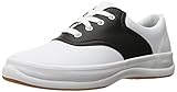 Keds School Days II Uniform Sneaker (Little Kid/Big Kid), White/Black, 1 M US Little Kid