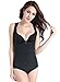 Ausom Womens Slimming Shaper Vest Hot Thermo Tank Top Shapewear for Weight Loss Black No Zip